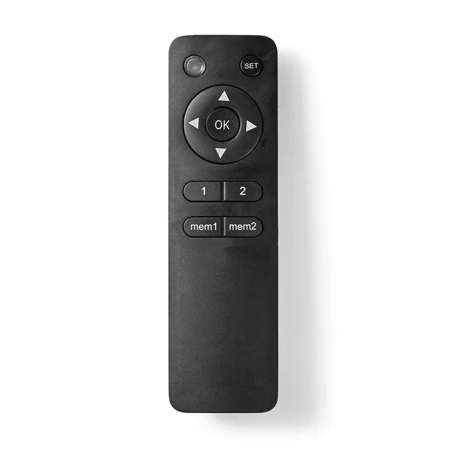 Nedis TVMTRC5800BK - Náhradní Dálkový Ovladač | pro Držák na TV | Pevný | 1 Zaří