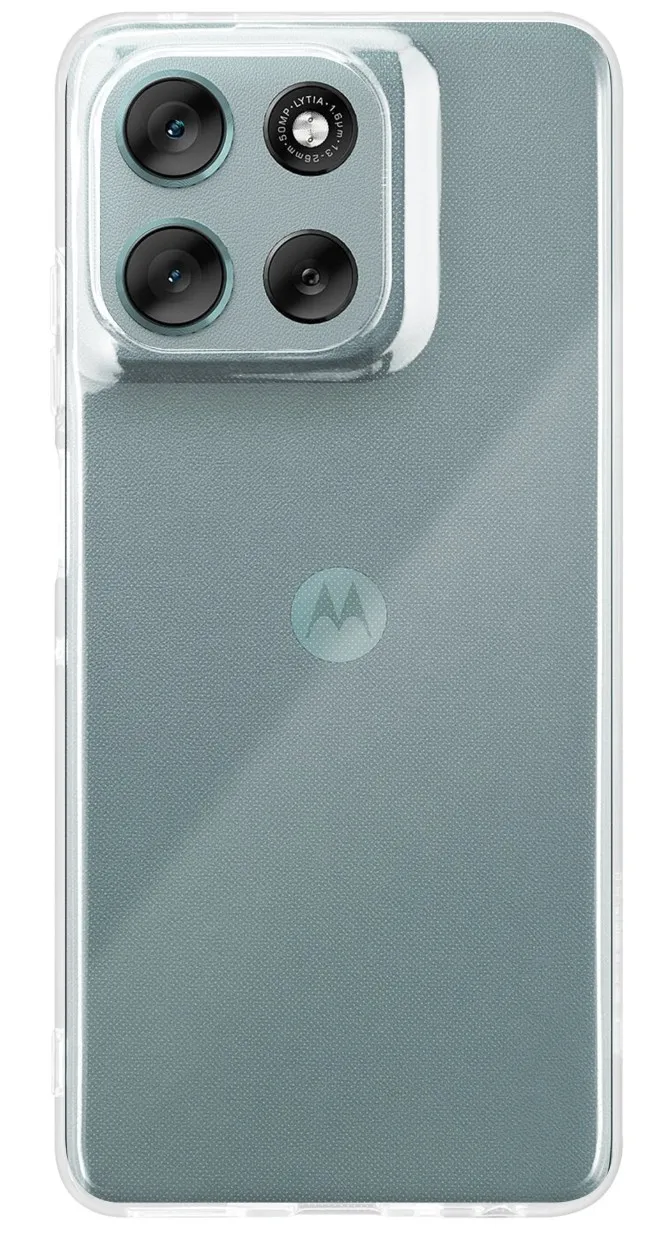 Tactical TPU Kryt pro Motorola Moto G56 Transparent