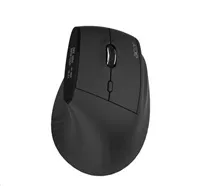 ACER bezdrátová myš Smart Fit Vertical Mouse,8000 dpi,10 tlačítek,RGB,10m dosah,BT,USB,výdrž 120h,Black