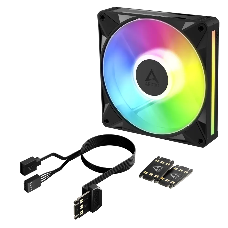 ARCTIC BioniX P14 A-RGB ventilátor - 140mm, black