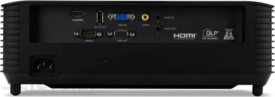 ACER Projektor X1128H, DLP 3D, SVGA, 4500Lm, 20000/1, HDMI, 2.7kg, Euro Power EMEA