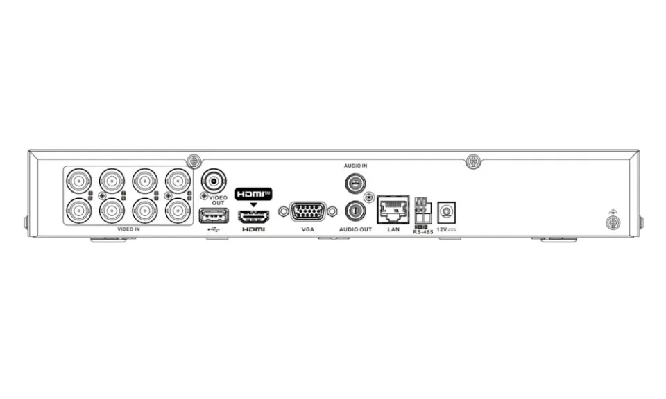 Hikvision iDS-7208HQHI-M1/XT - 8 kanálový AcuSense TurboHD hybrid
