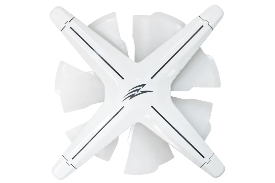 EVOLVEO Ptero 12CR, PWM, 4pin, LED červený, 12V ventilátor 120mm