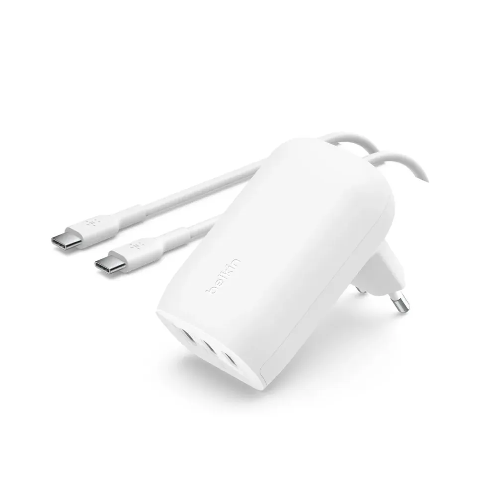Belkin BOOST CHARGE 67W 3-portová USB-C Power Delivery PPS nástěnná nabíječka +