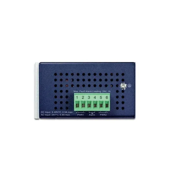 Planet IFGS-1022TF průmyslový switch, 8x100M + 2x1Gb/SFP, -40 až 75st.C, dual 9-48VDC, IP30, fanless
