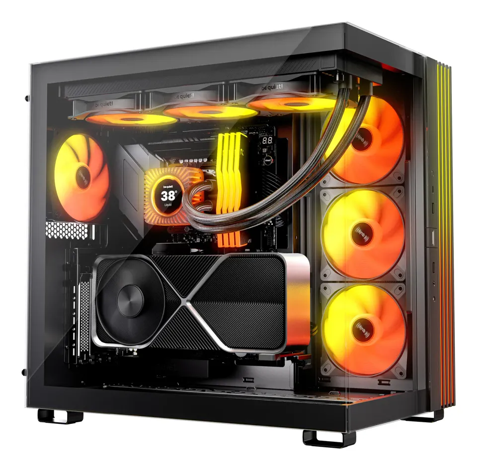 Be quiet! vodní chladič CPU Light Loop IO LCD ARGB 360mm / 3x120mm PWM fan / displej / IO ekosystém /Intel i AMD / černý