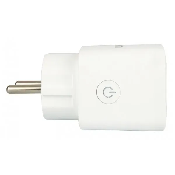UMAX chytrá zásuvka U-Smart Wifi Plug Mini/ Wi-Fi/ 1x zástrčka/ Amazon Alexa/ Google Assistant/ Android/ iOS/ bílá