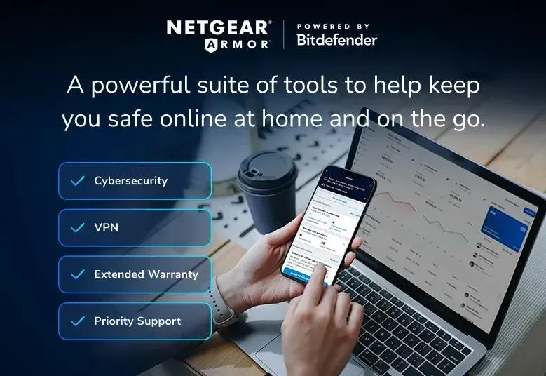 Netgear 5PT TRI-BAND 8-STREAM AX6600 ROUTER