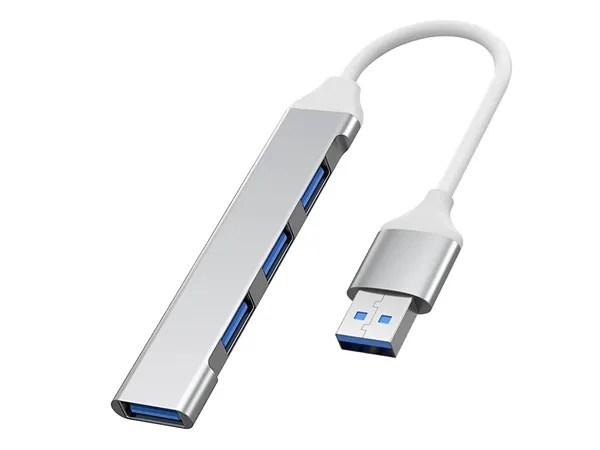 PremiumCord Hub USB3.2A na USB3.2 A + 3x USB2.0 A, SuperSpeed 5Gbps, hliníkové p