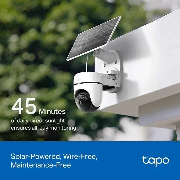 TP-Link Tapo C610 Sada otočné bezpečnostní kamery se solárním panelem