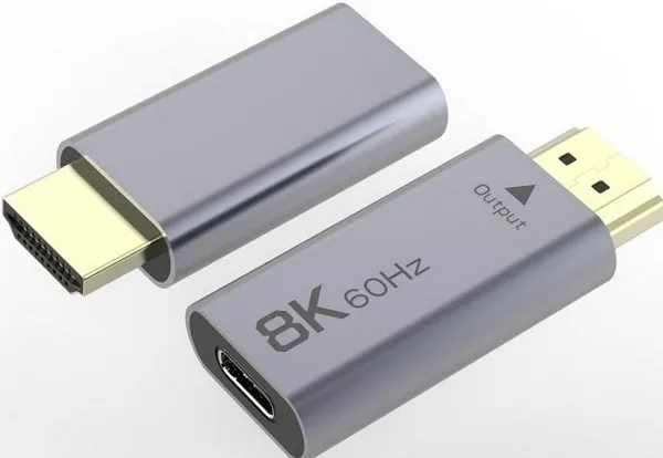 PremiumCord Adaptér USB-C na HDMI rozlišení obrazu 8K@60Hz,4K@144Hz Aluminium (ku31hdmi23)