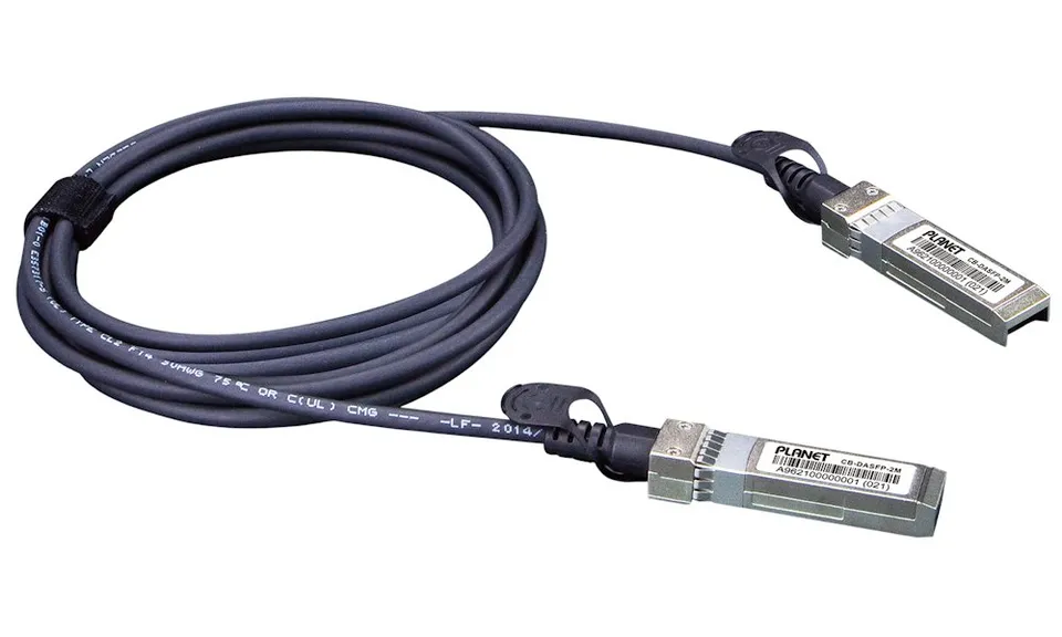 Planet CB-DASFP25G-5M, SFP28 metalický spojovací kabel, 25Gb/s, 5m