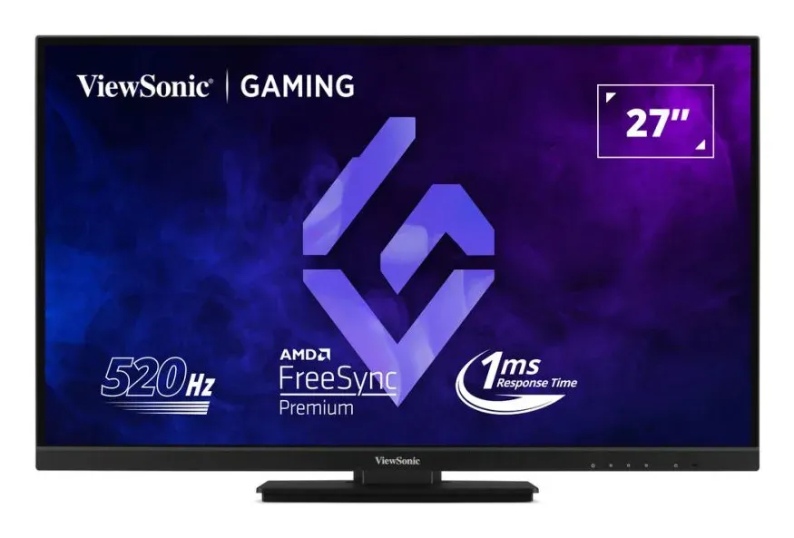 ViewSonic XG2737 27" 16:9 1920 x 1080 SuperClear® IPS, 1ms MPRT, 520Hz, 2 HDMI, DP, HDR10, výškově nastavitelný