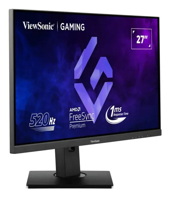 ViewSonic XG2737 27" 16:9 1920 x 1080 SuperClear® IPS, 1ms MPRT, 520Hz, 2 HDMI, DP, HDR10, výškově nastavitelný