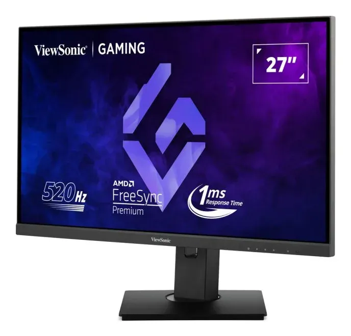 ViewSonic XG2737 27" 16:9 1920 x 1080 SuperClear® IPS, 1ms MPRT, 520Hz, 2 HDMI, DP, HDR10, výškově nastavitelný