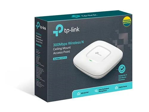 TP-LINK EAP115 Wireless N 300 Mbit/s bezdrátový přístupový bod s montáží na strop