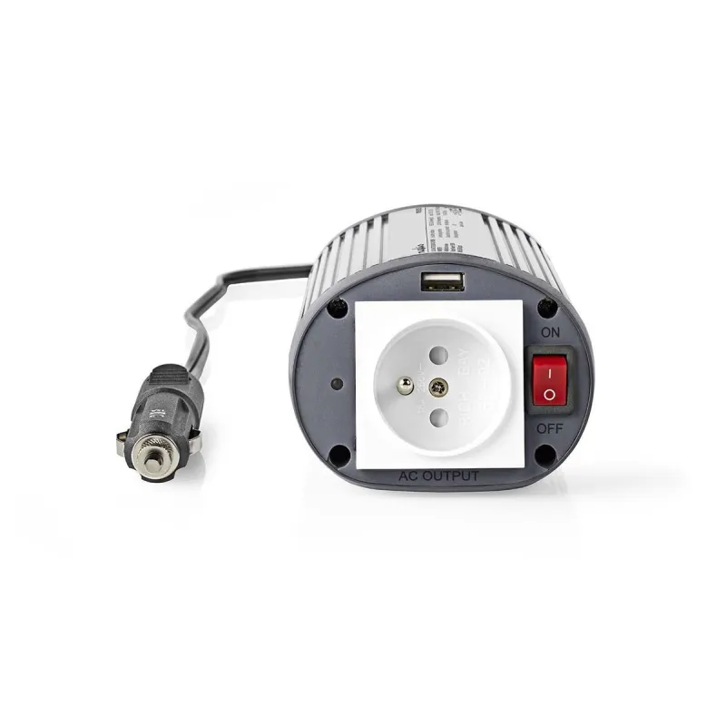 Nedis PIMS15012E - Měnič, Modifikovaná Sinusová Vlna | 12 V DC – 230 V AC | 150