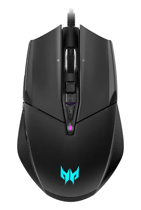 ACER Predator Cestus 335 - max. 19000dpi,10 programovatelných tlačítek, 4 barvy podsvícení,životnost 20 mil. kliknutí