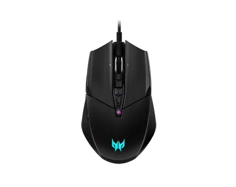 ACER Predator Cestus 335 - max. 19000dpi,10 programovatelných tlačítek, 4 barvy podsvícení,životnost 20 mil. kliknutí