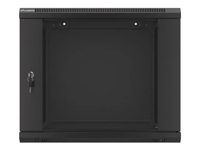 LANBERG RACKOVÁ SKŘÍŇ 19" PRO MONTÁŽ NA STĚNU 9U/600X600 (FLAT PACK) V2 ČERNÁ