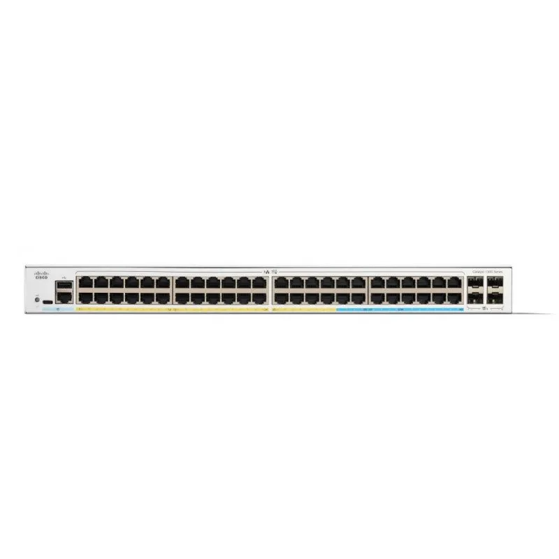 Cisco Catalyst switch C1300-48P-4G (48xGbE,4xSFP,48xPoE+,375W)