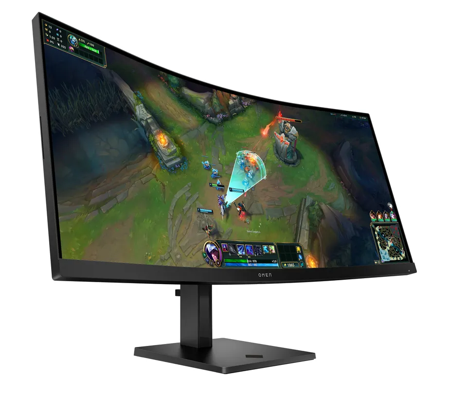 LCD HP OMEN 34c G2; curved VA 34" 86,4 cm; WQHD 3440x1440; 1ms; 185 Hz; 400 nits;2xHDMI;DP;VESA