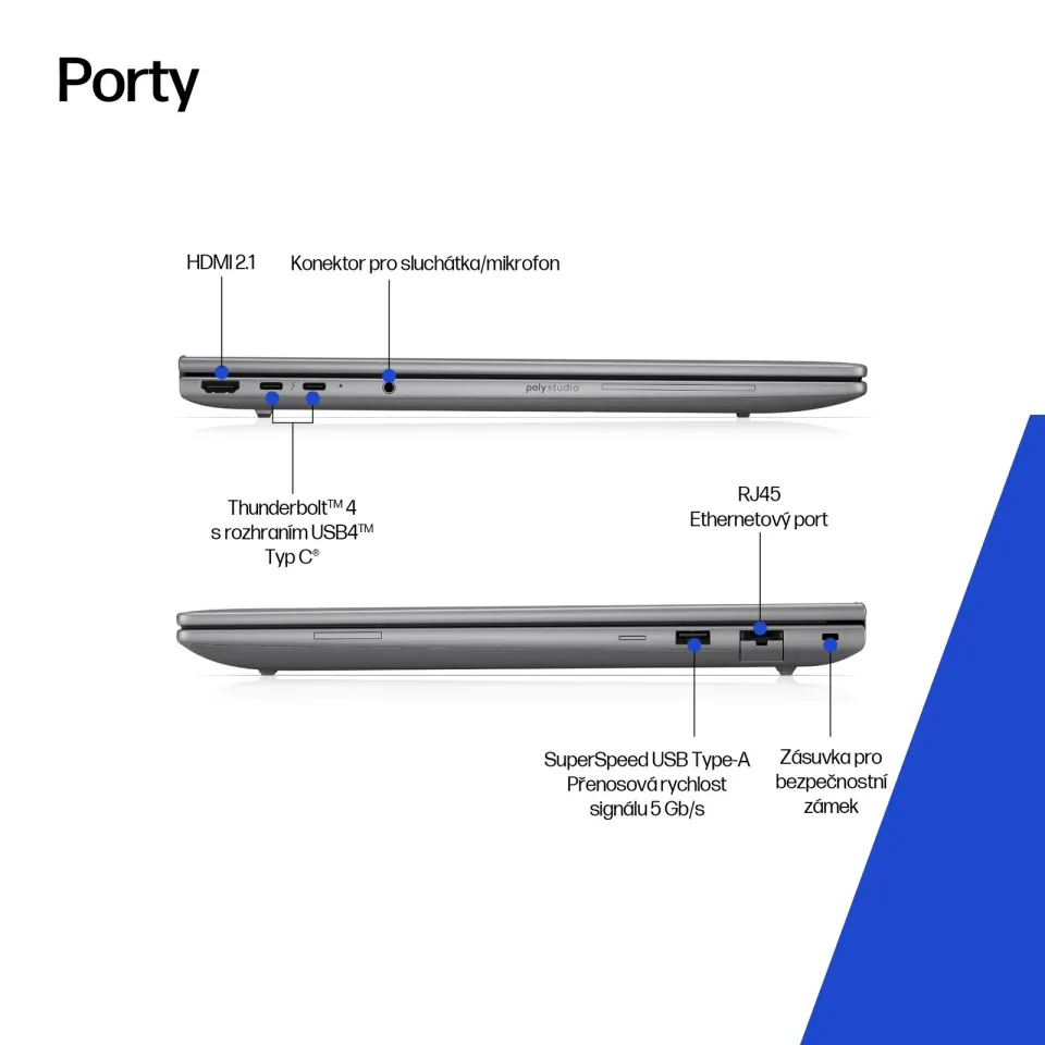 HP NTB ZBook 8 14 G1i Intel Core U9 285H,RTX 500ADA/4GB,2×16GB,1TB,WUXGA 400nit,Wi-Fi 7+BT 5.4,FPS,Win11Pro,3y ons