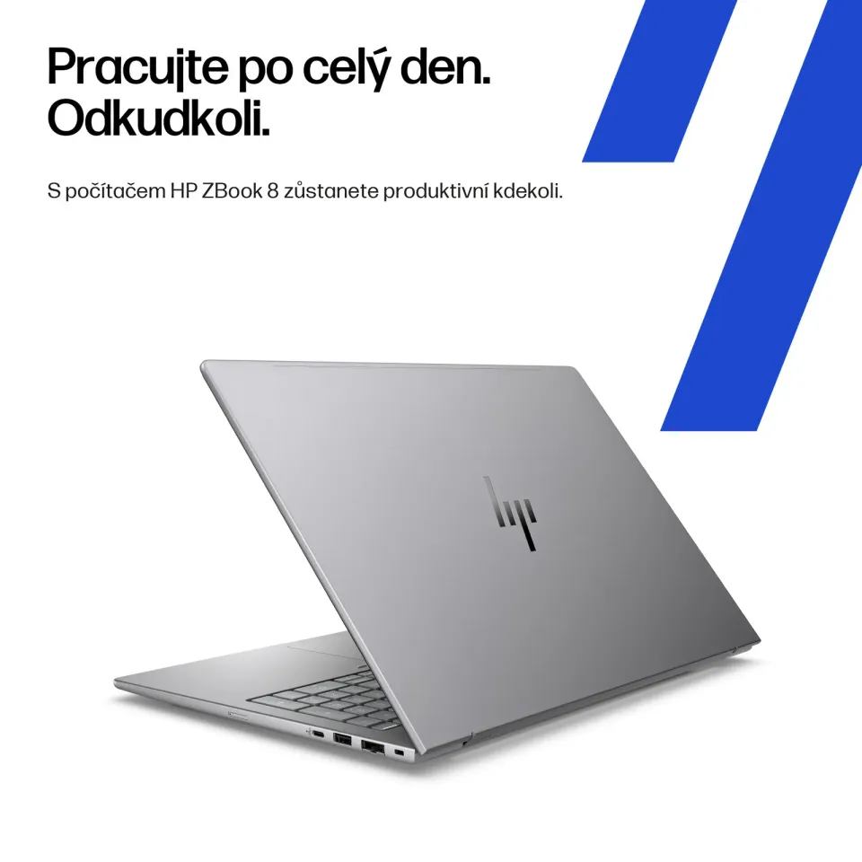 HP NTB ZBook 8 14 G1i Intel Core U9 285H,RTX 500ADA/4GB,2×16GB,1TB,WUXGA 400nit,Wi-Fi 7+BT 5.4,FPS,Win11Pro,3y ons