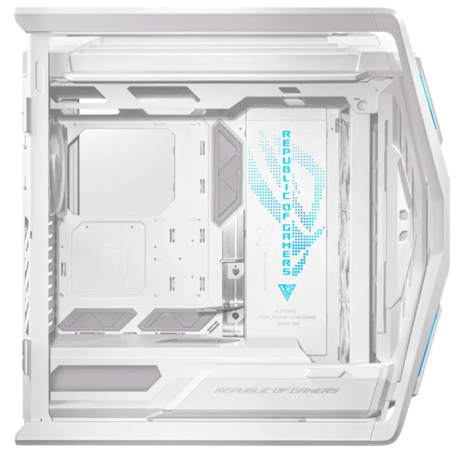 ASUS case ROG HYPERION (GR701) WHITE, Big Tower, průhledná bočnice, bílá