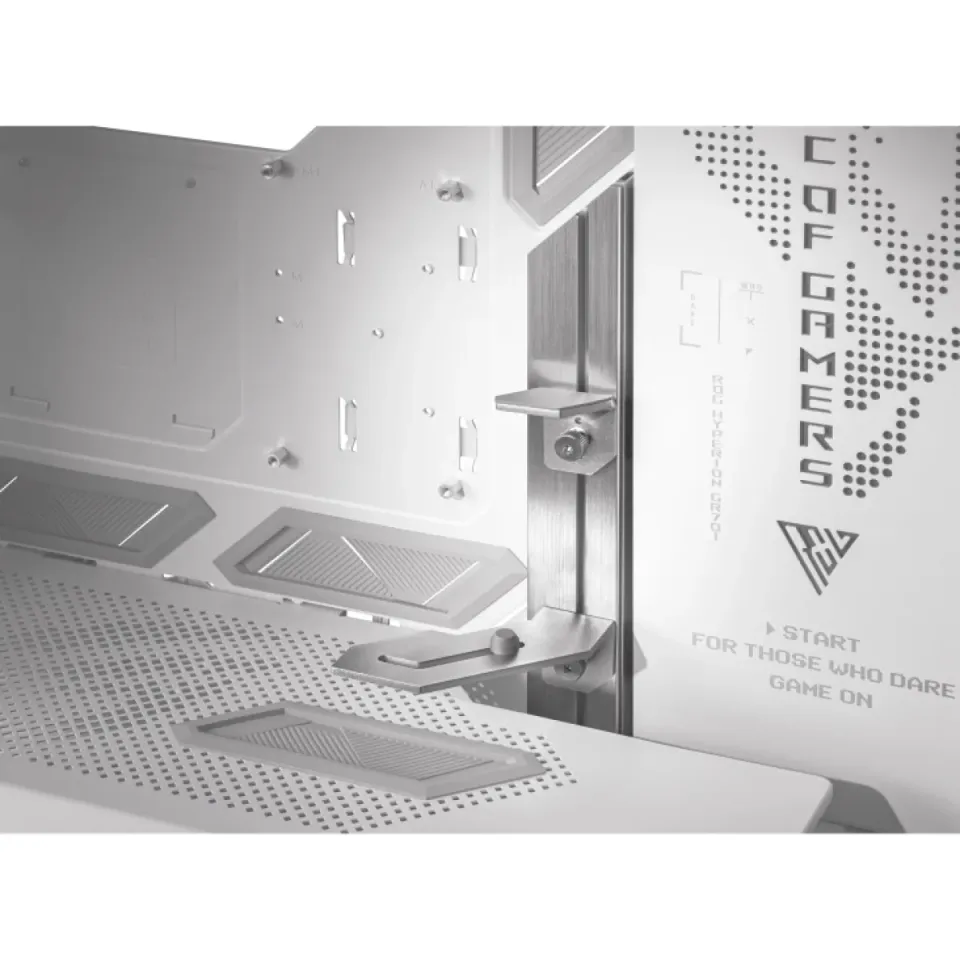 ASUS case ROG HYPERION (GR701) WHITE, Big Tower, průhledná bočnice, bílá