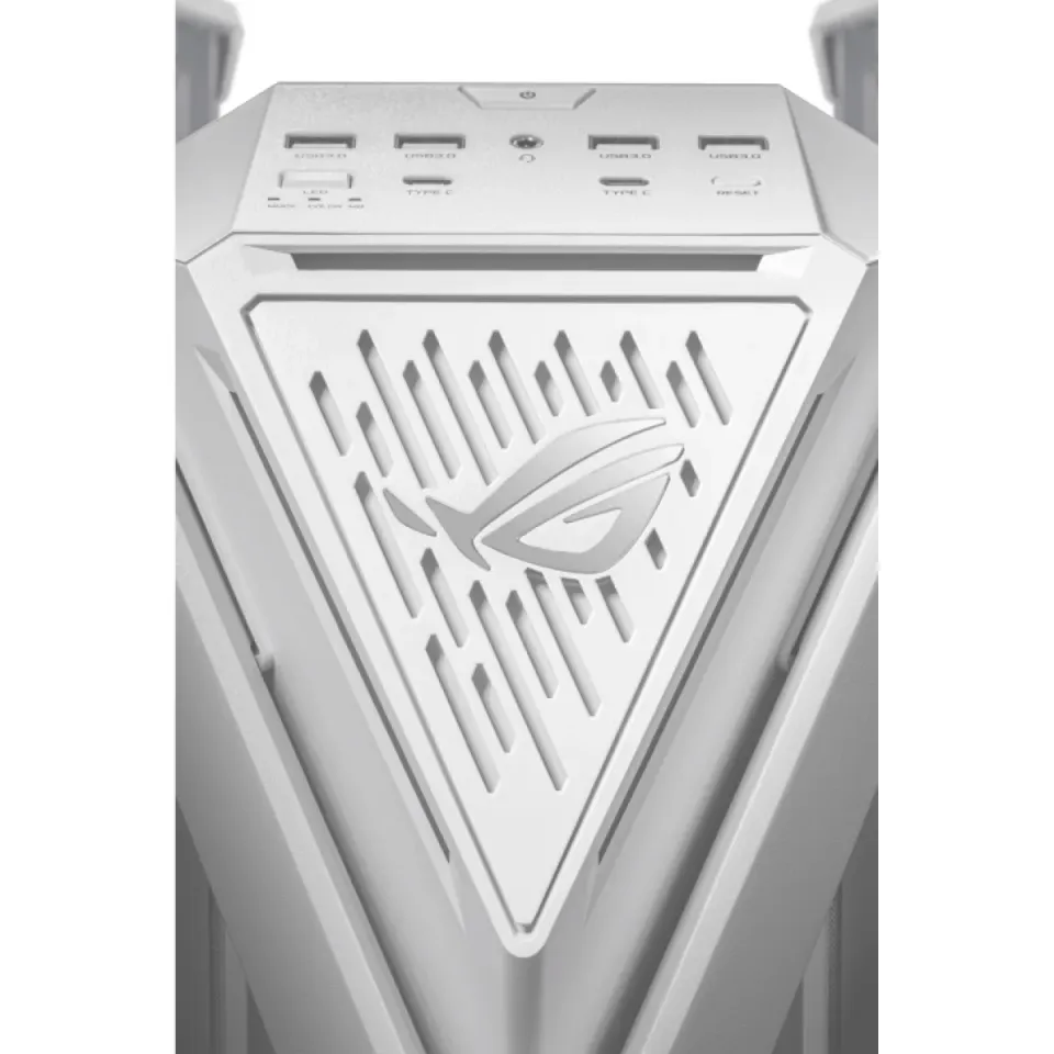 ASUS case ROG HYPERION (GR701) WHITE, Big Tower, průhledná bočnice, bílá