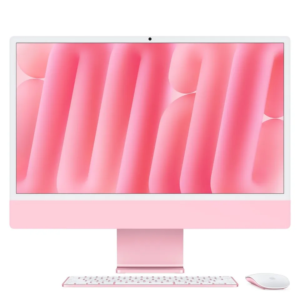 Apple iMac 24/23,5"/4480 x 2520/M4/16GB/256GB SSD/M4/Sequoia/Pink/1R (MWV43CZ/A)