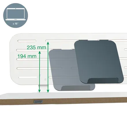 Leitz Ergo organizér se stojanem na notebook