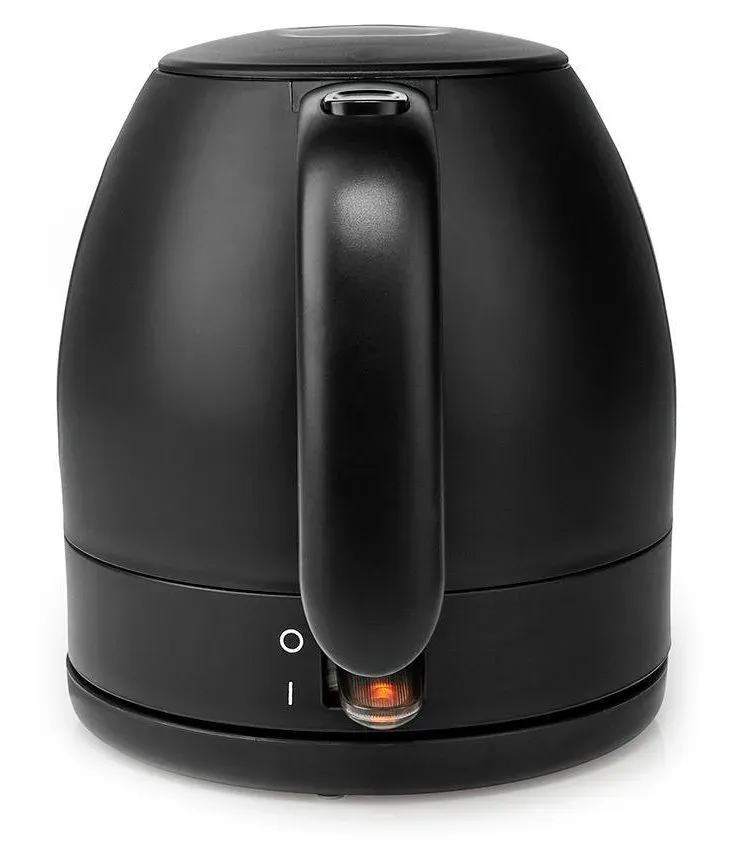 Nedis KAWK300EBK - Rychlovarná konvice | 1.0 l | Plast | Černá | Otočný o 360 st