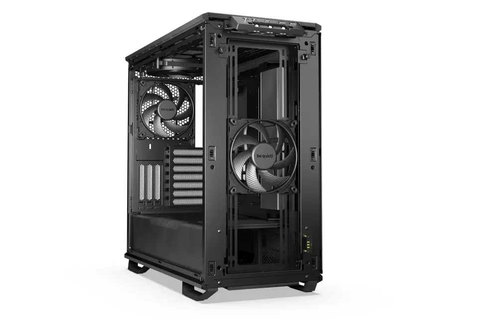 Be quiet! skříň DARK BASE 701 / MidT / bez zdroje / 3x140mm fan / ARGB / 1x USB-C + 2x USB3 / průhledná bočnice / černá
