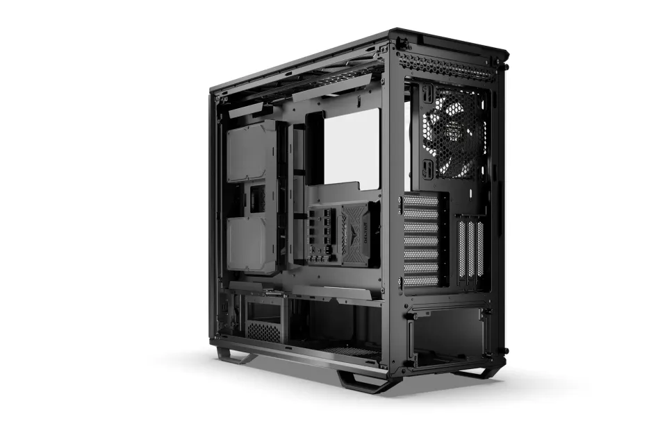 Be quiet! skříň DARK BASE 701 / MidT / bez zdroje / 3x140mm fan / ARGB / 1x USB-C + 2x USB3 / průhledná bočnice / černá