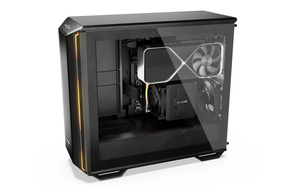 Be quiet! skříň DARK BASE 701 / MidT / bez zdroje / 3x140mm fan / ARGB / 1x USB-C + 2x USB3 / průhledná bočnice / černá