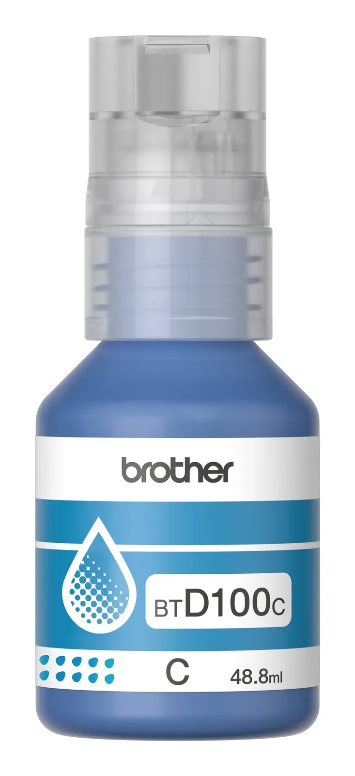 Brother BT-D100C (inkoust cyan, 5 000 str.)