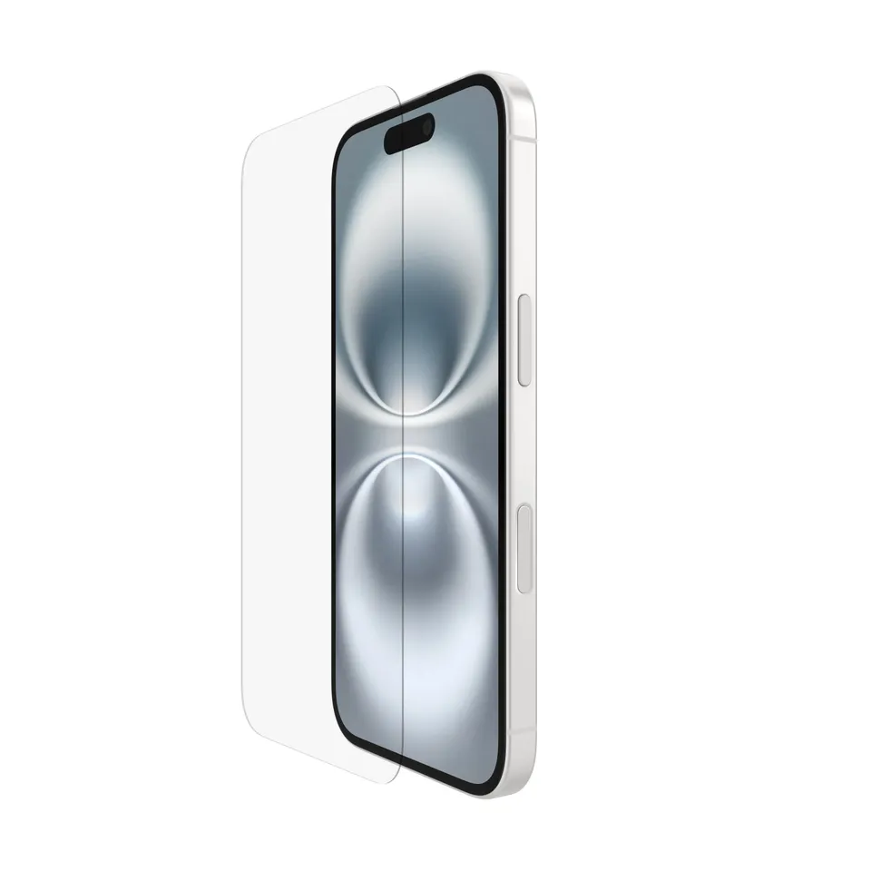 Belkin SCREENFORCE Invisiglass Anti-Microbial ochranné sklo pro iPhone 16 / 15 /
