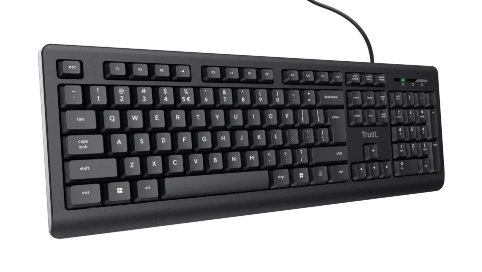 TRUST klávesnice PRIMO, membránová, USB, HU