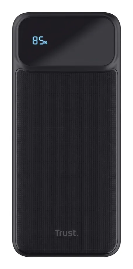 TRUST Powerbanka Avala, 10000 mAh, 1xUSB-C + 2xUSB, černá