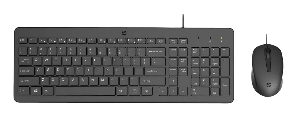 HP- 150 Wired Mouse and Keyboard CZ