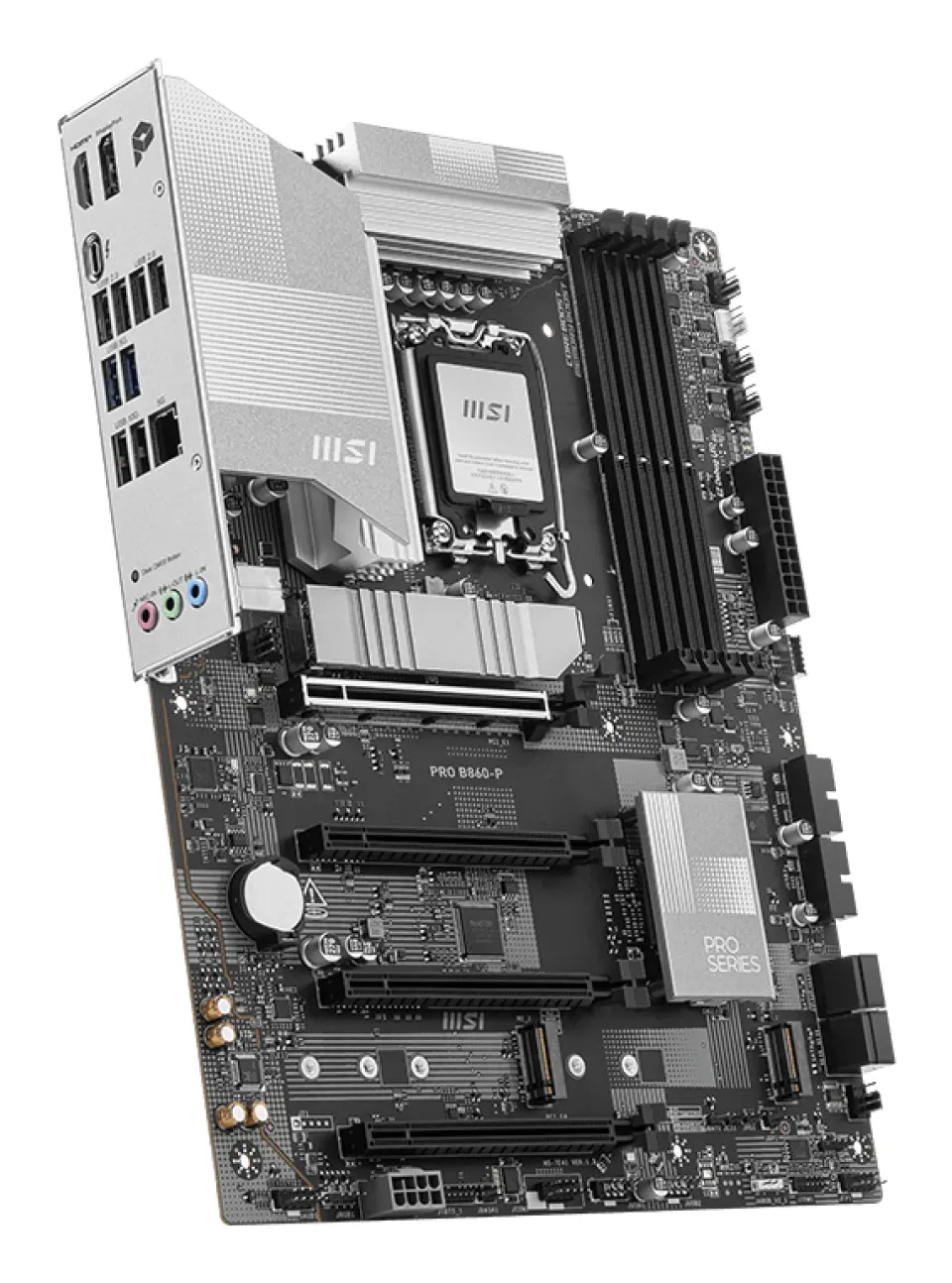 MSI PRO B860-P, Intel B860, LGA1851, 4xDDR5, ATX