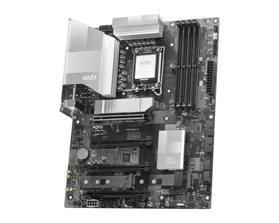 MSI PRO B860-P, Intel B860, LGA1851, 4xDDR5, ATX
