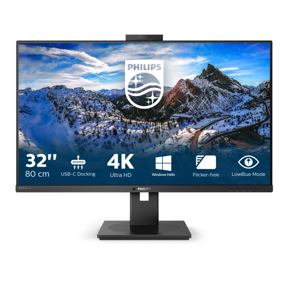 Philips LCD 329P1H 31,5" IPS 4K/3840x2160@60Hz/4ms/350cd/2xHDMI/DP/4xUSB/USB-C d