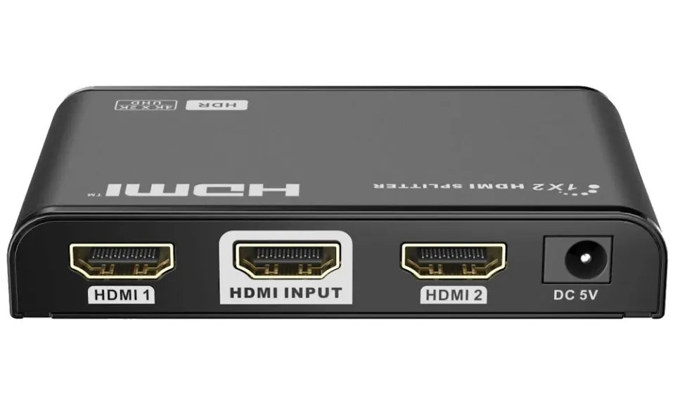 PremiumCord HDMI 2.0 splitter 1-2 porty, 4K x 2K/60Hz, FULL HD, 3D, černý