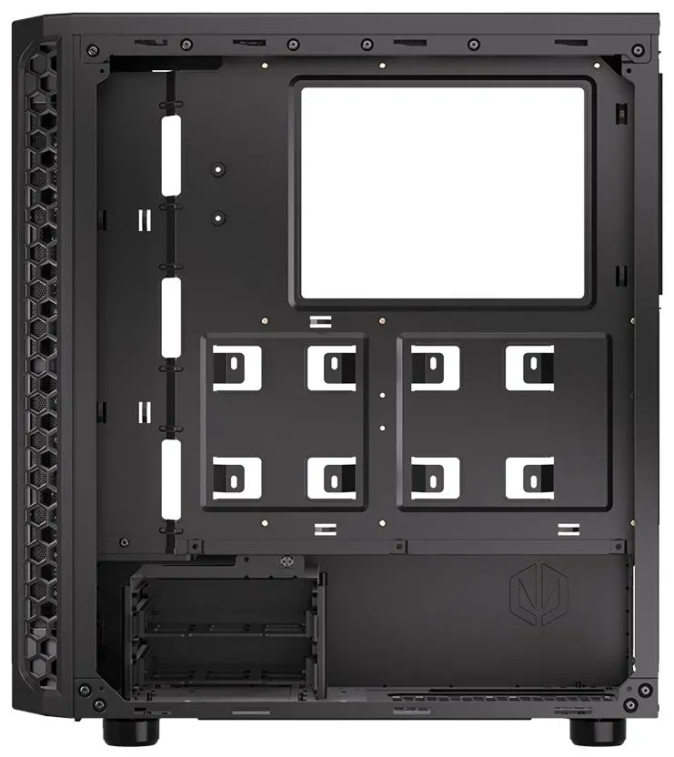 Endorfy skříň Signum 300 Solid / 2 x USB 3.0 / 120mm fan PWM / mesh panel / černá