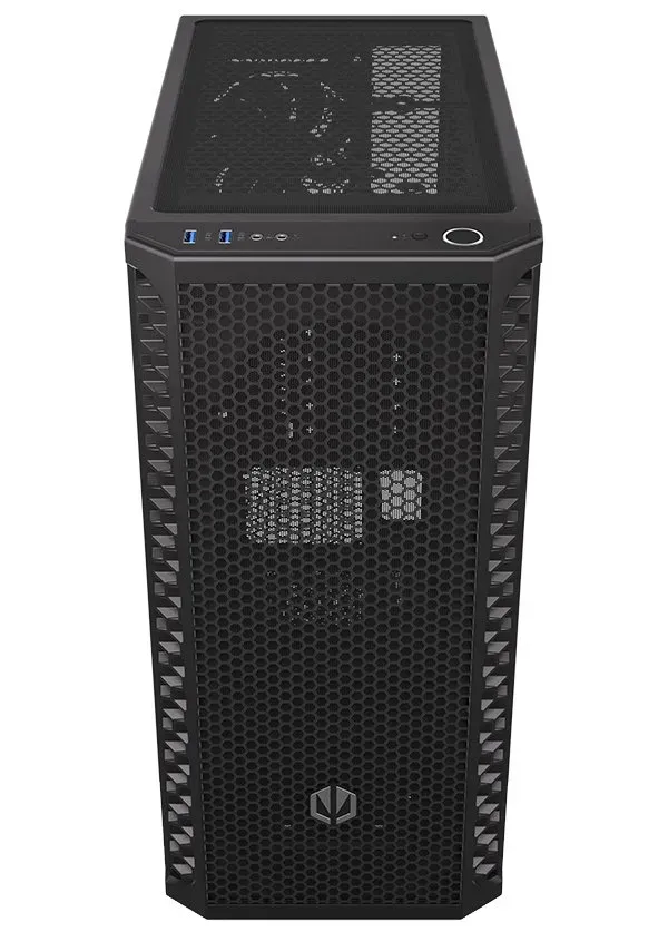 Endorfy skříň Signum 300 Solid / 2 x USB 3.0 / 120mm fan PWM / mesh panel / černá