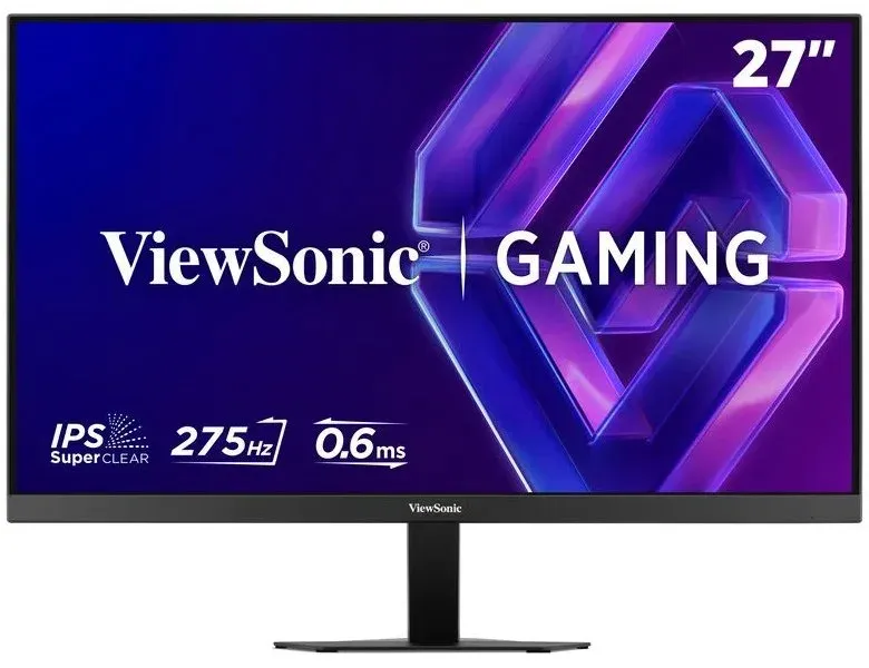 ViewSonic VX27G32A-2K 27" IPS QHD 2560x1440 flat 0.6ms MPRT 275Hz gaming monitor, 2 HDMI, DisplayPort, úzký rámeček