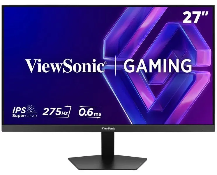 ViewSonic VX27G32A-2K 27" IPS QHD 2560x1440 flat 0.6ms MPRT 275Hz gaming monitor, 2 HDMI, DisplayPort, úzký rámeček